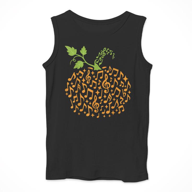Pumpkin Music Notes Fall Teacher Autumn Halloween Men Tank Top, funny design Pumpkin Music Notes Fall Teacher Autumn Halloween Men Tank Top, funny design