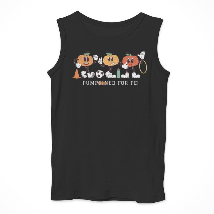 Pumpkin PE Teacher Team Physical Education Autumn Fall Men Tank Top, Pe Teacher Gifts, funny design Pumpkin PE Teacher Team Physical Education Autumn Fall Men Tank Top, Pe Teacher Gifts, funny design