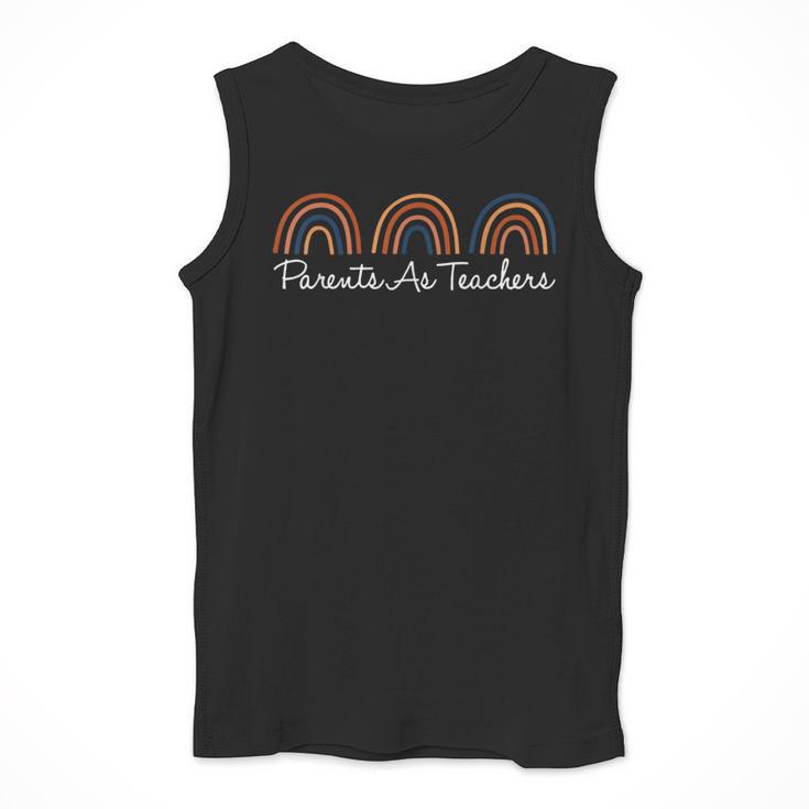 Rainbow Parents As Teachers Early Childhood Educator PAT Men Tank Top, funny design