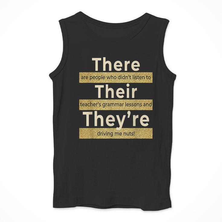 There Their They'Re T Shirt English Grammar Teacher For Men Women Men Tank Top, English Teacher Gifts, funny design There Their They'Re T Shirt English Grammar Teacher For Men Women Men Tank Top, English Teacher Gifts, funny design