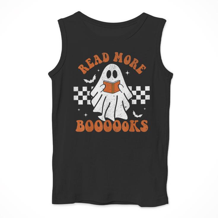 Read More Books Cute Ghost Reading Book Teacher Halloween Men Tank Top, funny design Read More Books Cute Ghost Reading Book Teacher Halloween Men Tank Top, funny design