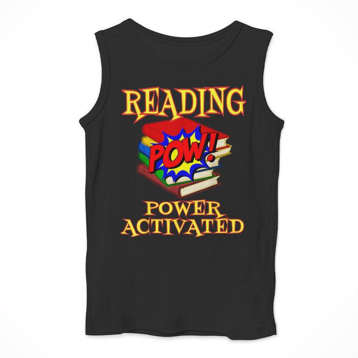 Reading Super Power Activated Superhero Teacher Or Student Men Women Girls Kids Men Tank Top, Super Teacher Gifts, funny design Reading Super Power Activated Superhero Teacher Or Student Men Women Girls Kids Men Tank Top, Super Teacher Gifts, funny design