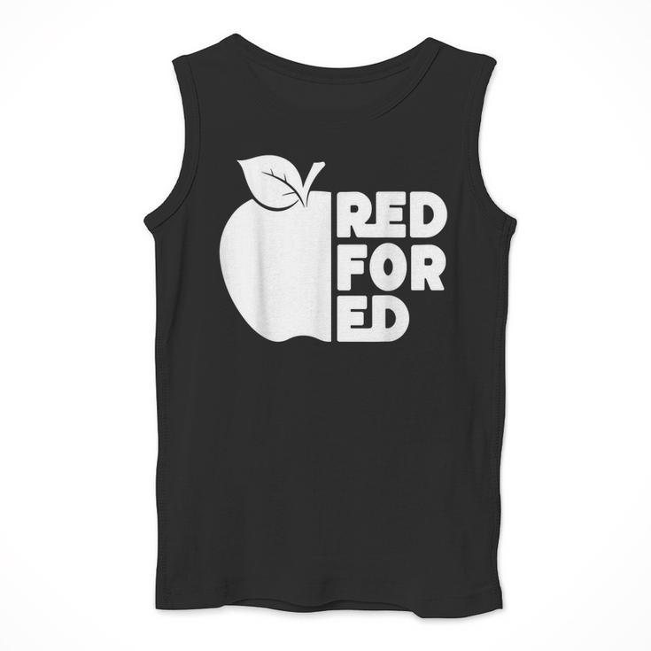 Red For Ed Teacher Support Public Education For Men Women Kids Men Tank Top, funny design Red For Ed Teacher Support Public Education For Men Women Kids Men Tank Top, funny design