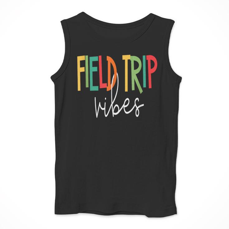 Retro Field Trip Vibes Vintage Field Trip Vibes Teacher Kids Men Tank Top, funny design Retro Field Trip Vibes Vintage Field Trip Vibes Teacher Kids Men Tank Top, funny design