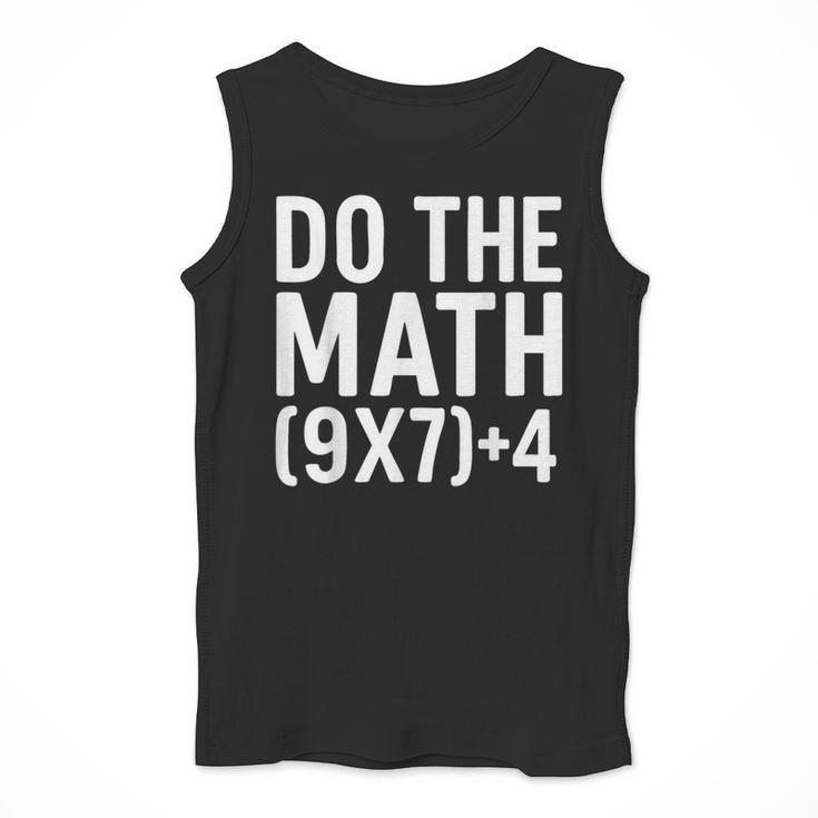 Retro Do The Math Teacher For Men Women Kid Boy Girl Men Tank Top, funny design Retro Do The Math Teacher For Men Women Kid Boy Girl Men Tank Top, funny design