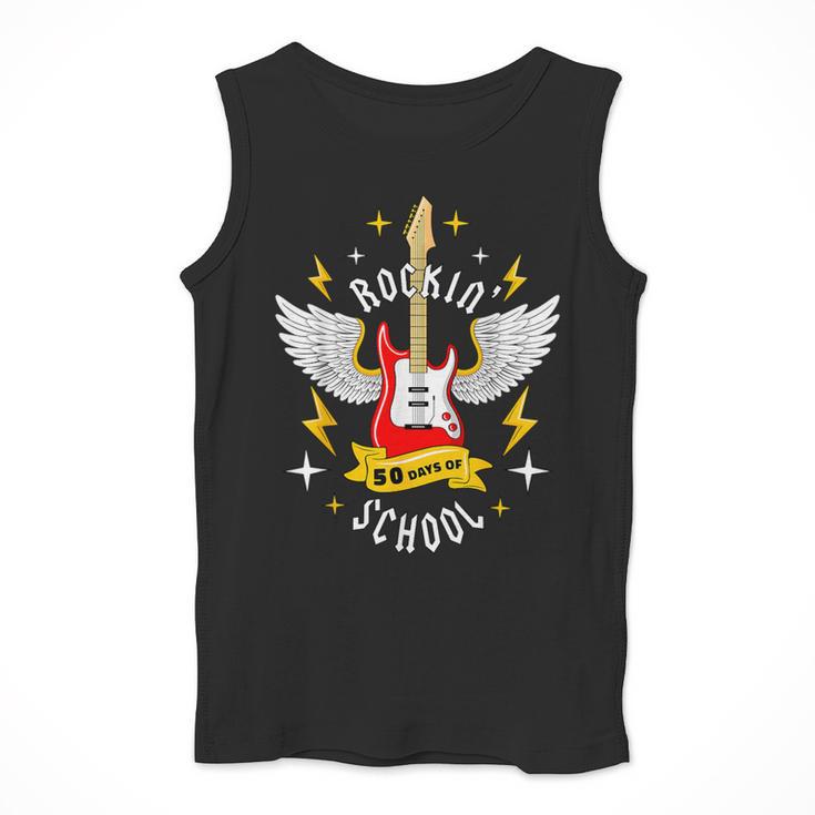 Rockin 50 Days Of School 50th Day Of School Teacher Student Men Women Girls Kids Men Tank Top, funny design