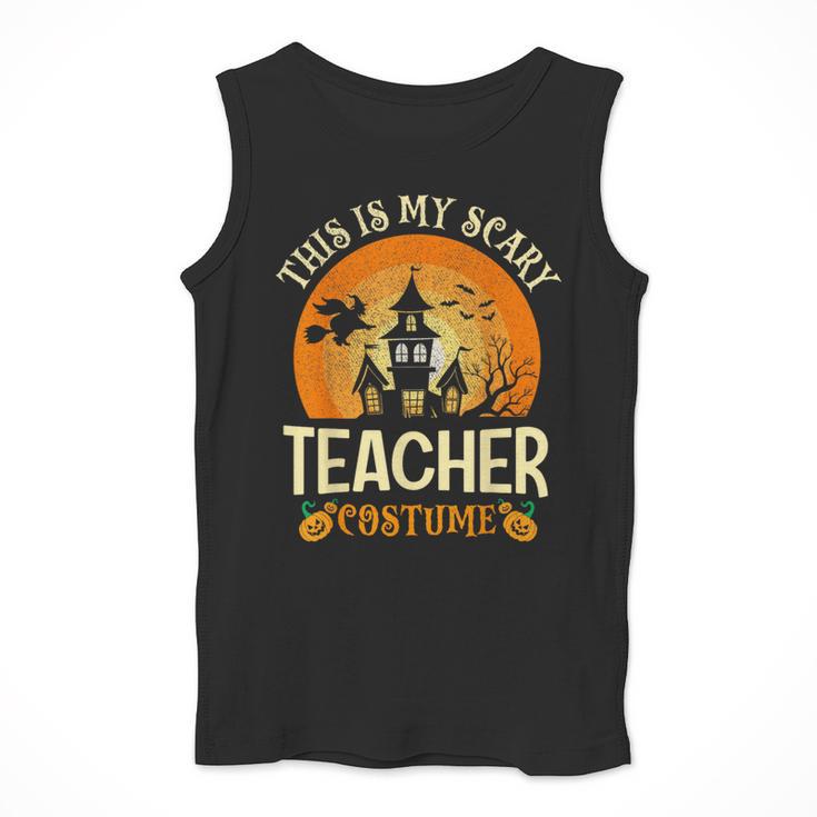 This Is My Scary Teacher Costume Halloween Men Tank Top, funny design This Is My Scary Teacher Costume Halloween Men Tank Top, funny design