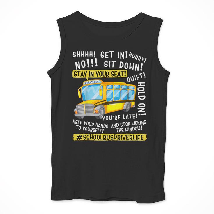 School Bus Driver Life Last Day Of School Teacher Kids Men Tank Top, funny design School Bus Driver Life Last Day Of School Teacher Kids Men Tank Top, funny design