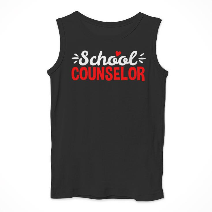 School Counselor Teacher Guidance Counseling For Men Women Kids Men Tank Top, funny design School Counselor Teacher Guidance Counseling For Men Women Kids Men Tank Top, funny design