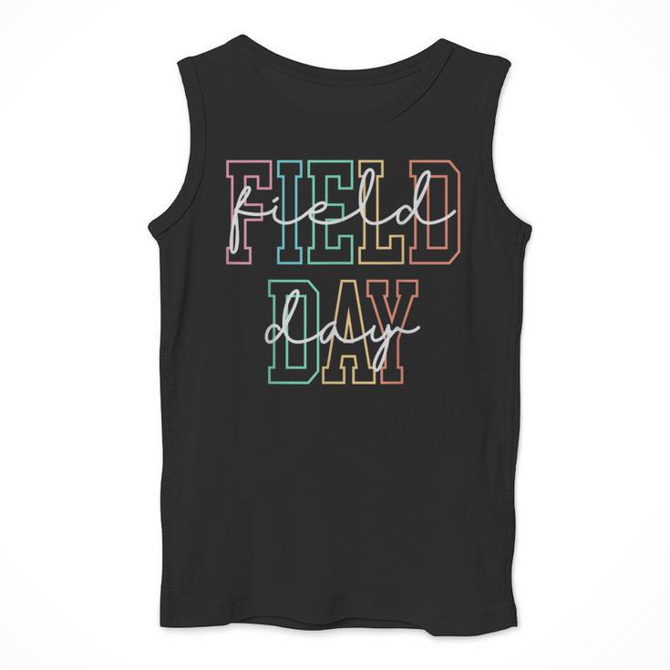 School Field Day Happy Field Day Tee Teacher Life Summer Men Tank Top, funny design