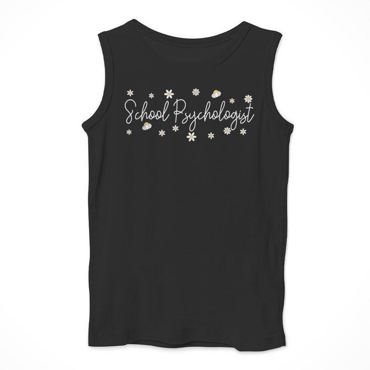 School Psychologist Psychology Teacher Men Tank Top, funny design School Psychologist Psychology Teacher Men Tank Top, funny design
