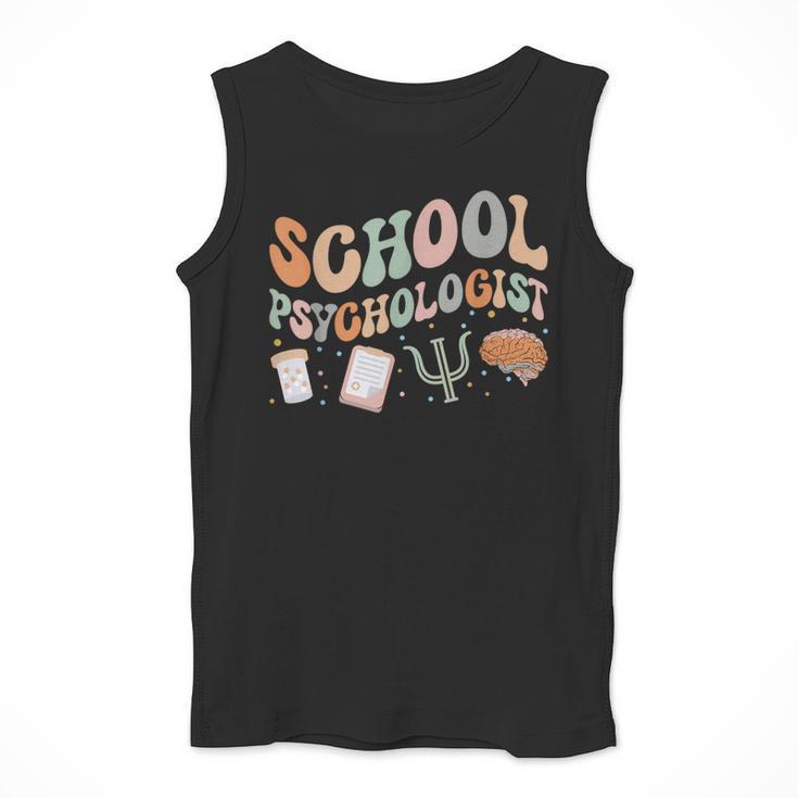 School Psychologist Teacher Psychology School Psychologist Men Tank Top, funny design School Psychologist Teacher Psychology School Psychologist Men Tank Top, funny design