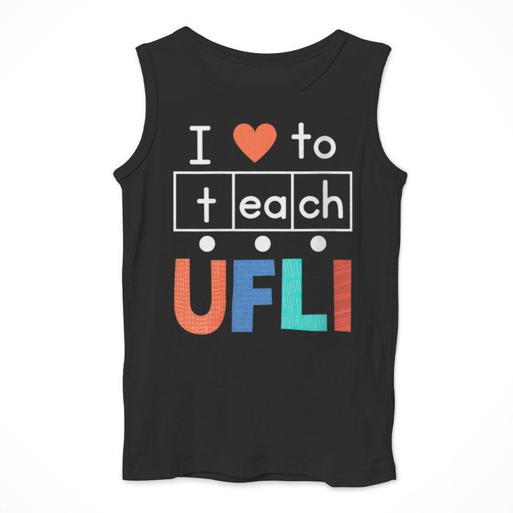 Science Of Reading I Love To Teach UFLI Teacher Literacy Men Tank Top, Science Teacher Gifts, funny design Science Of Reading I Love To Teach UFLI Teacher Literacy Men Tank Top, Science Teacher Gifts, funny design