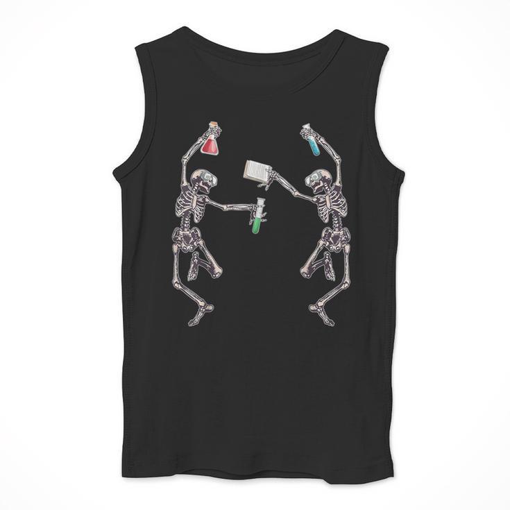 Science Teacher Dancing Skeleton Halloween Chemist Scientist Men Tank Top, Science Teacher Gifts, funny design Science Teacher Dancing Skeleton Halloween Chemist Scientist Men Tank Top, Science Teacher Gifts, funny design