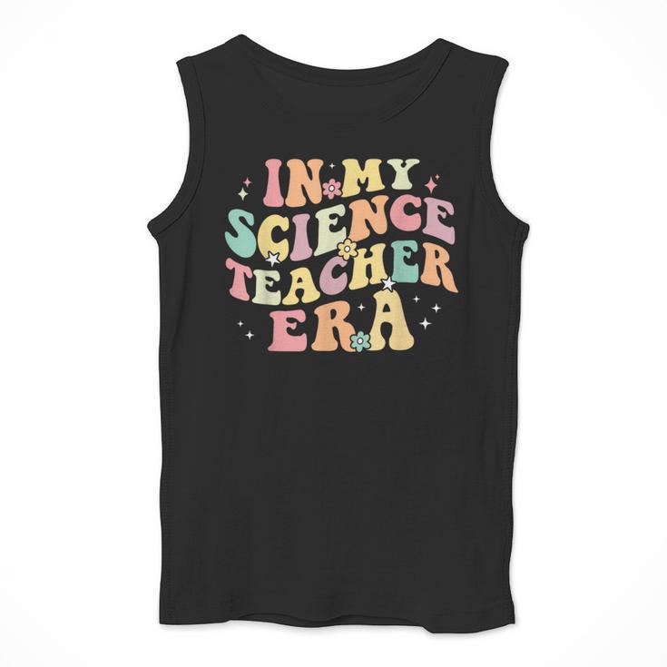 In My Science Teacher Era Retro Back To School STEM Teacher For Men Women Men Tank Top, Science Teacher Gifts, funny design