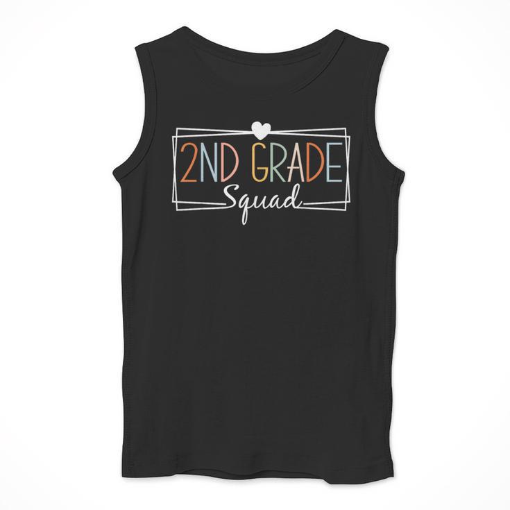 Second Grade Squad Teachers Kids 2nd Grade Back To School Men Tank Top, funny design Second Grade Squad Teachers Kids 2nd Grade Back To School Men Tank Top, funny design