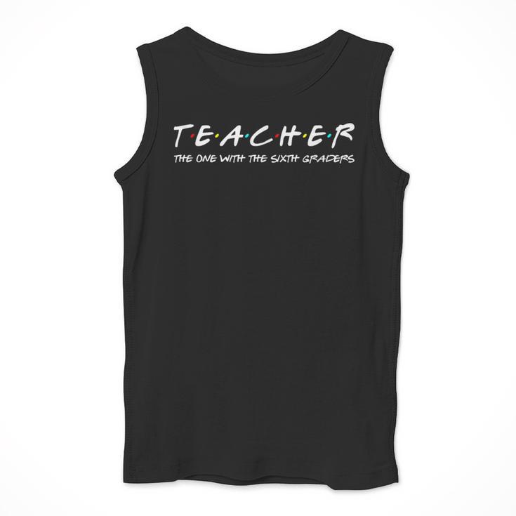 Sixth Grade Teacher Team Middle Teaching 6th Crew Men Tank Top, funny design Sixth Grade Teacher Team Middle Teaching 6th Crew Men Tank Top, funny design
