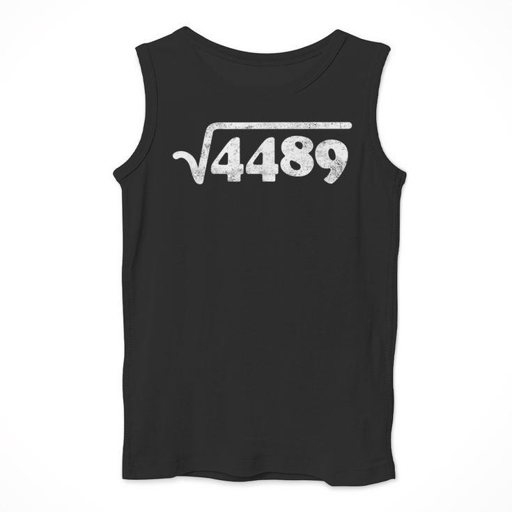 Sixty Seven 67 Meme Square Root 4489 Slang Math Teacher Men Tank Top, funny design Sixty Seven 67 Meme Square Root 4489 Slang Math Teacher Men Tank Top, funny design