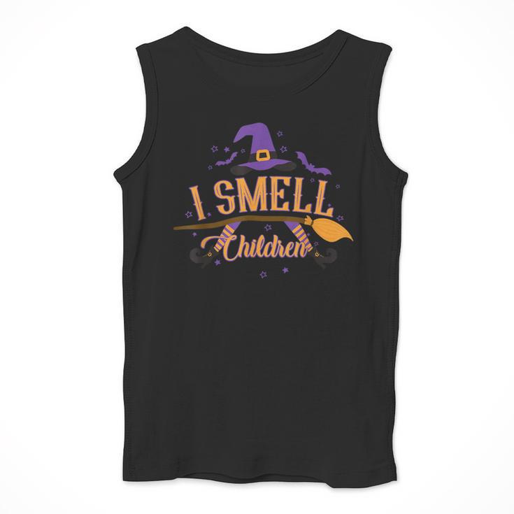 I Smell Children Wicked Cute Kindergarten Teacher Halloween Men Tank Top, funny design
