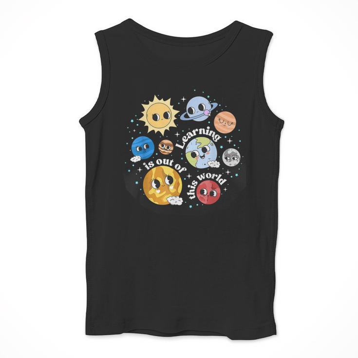 Solar System Learning Is Out Of This World Science Teacher Men Tank Top, Science Teacher Gifts, funny design Solar System Learning Is Out Of This World Science Teacher Men Tank Top, Science Teacher Gifts, funny design