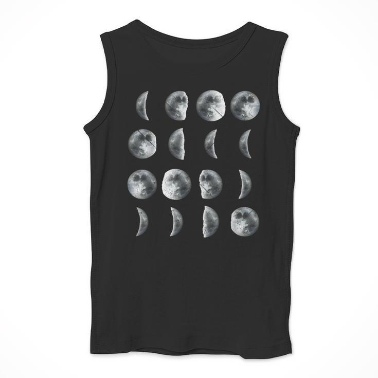 Space Science Student Teacher Leonard Moon Phases Men Women Kids Men Tank Top, Science Teacher Gifts, funny design