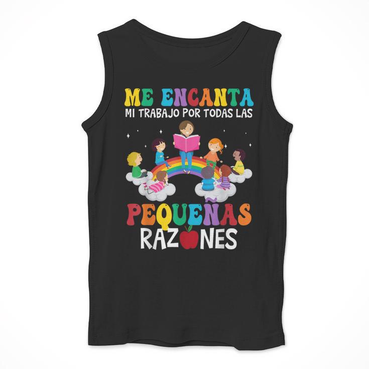 Spanish Teacher Bilingual Teacher Maestra Maestras Men Tank Top, funny design Spanish Teacher Bilingual Teacher Maestra Maestras Men Tank Top, funny design