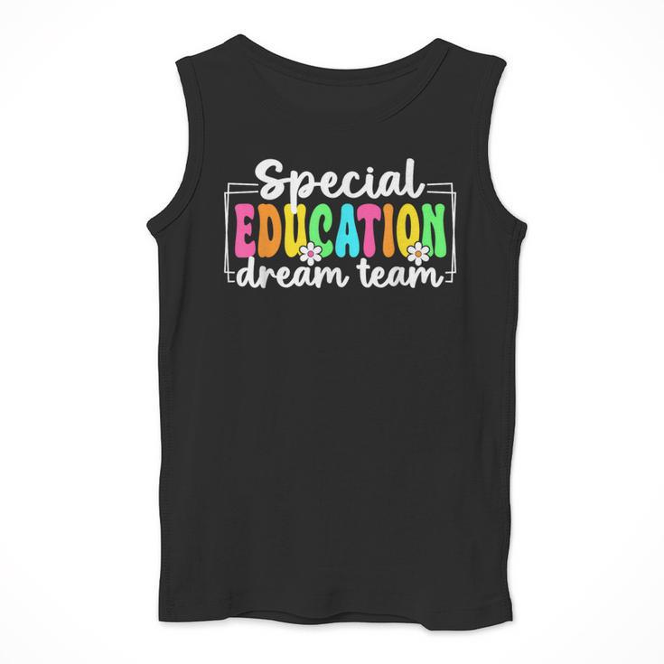 Special Education Dream Team Back To School SPED Teacher Men Tank Top, funny design Special Education Dream Team Back To School SPED Teacher Men Tank Top, funny design