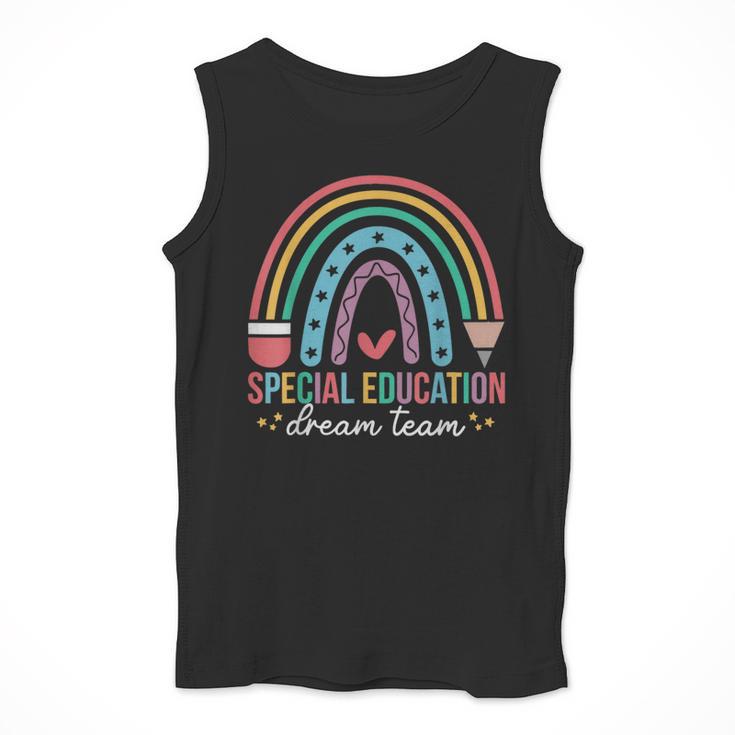 Special Education Dream Team Rainbow SPED Teacher Autism Men Tank Top, funny design