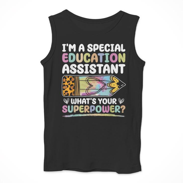 Special Educational Assistant And Sped Teacher Men Tank Top, funny design