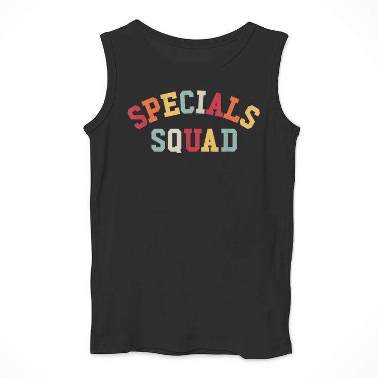 Specials Squad Co-Curricular Teachers Team For Men Women Men Tank Top, funny design