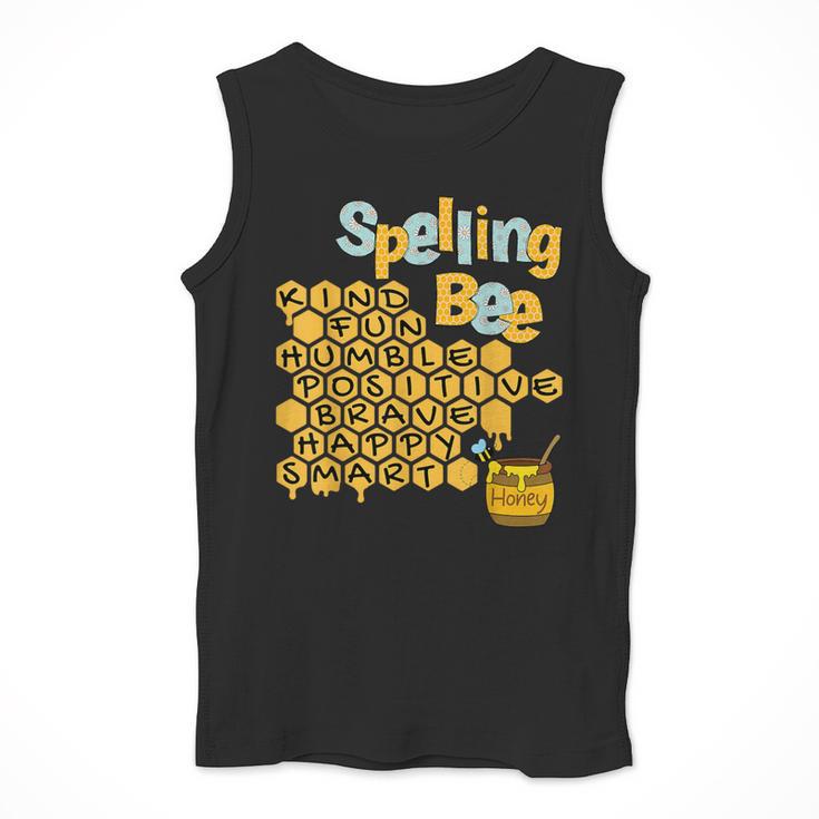 Spelling Bee Kind Positive Kindness Women Teacher Men Tank Top, funny design Spelling Bee Kind Positive Kindness Women Teacher Men Tank Top, funny design