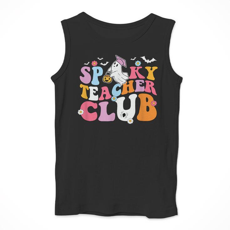 Spooky Teacher Club Halloween Men Tank Top, funny design Spooky Teacher Club Halloween Men Tank Top, funny design