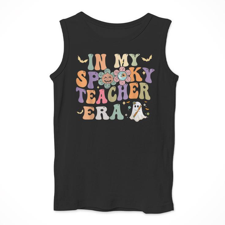 In My Spooky Teacher Era Groovy Hippie Retro Ghost Halloween Men Women Kids Men Tank Top, Groovy Teacher Gifts, funny design In My Spooky Teacher Era Groovy Hippie Retro Ghost Halloween Men Women Kids Men Tank Top, Groovy Teacher Gifts, funny design