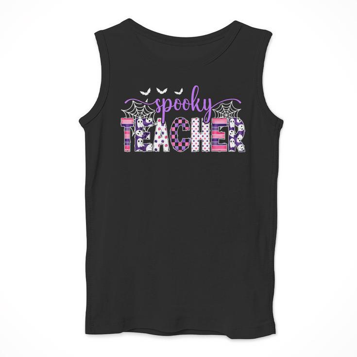 Spooky Teacher Halloween Costume Women Spooky Teacher Men Tank Top, funny design Spooky Teacher Halloween Costume Women Spooky Teacher Men Tank Top, funny design