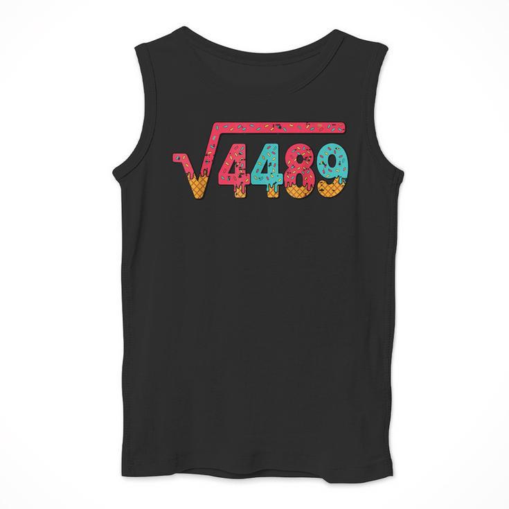 Square Root 4489 Slang Math Teacher Six Seven 6 7 Meme 67 Men Tank Top, funny design Square Root 4489 Slang Math Teacher Six Seven 6 7 Meme 67 Men Tank Top, funny design