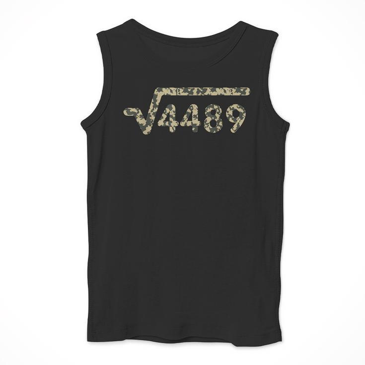 Square Root 4489 Slang Math Teacher Six Seven 6 7 Meme Camo Men Tank Top, funny design Square Root 4489 Slang Math Teacher Six Seven 6 7 Meme Camo Men Tank Top, funny design
