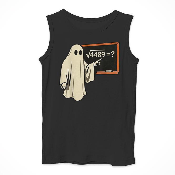 Square Root 67 Ghost Math Teacher 4489 Meme Halloween Men Tank Top, funny design Square Root 67 Ghost Math Teacher 4489 Meme Halloween Men Tank Top, funny design