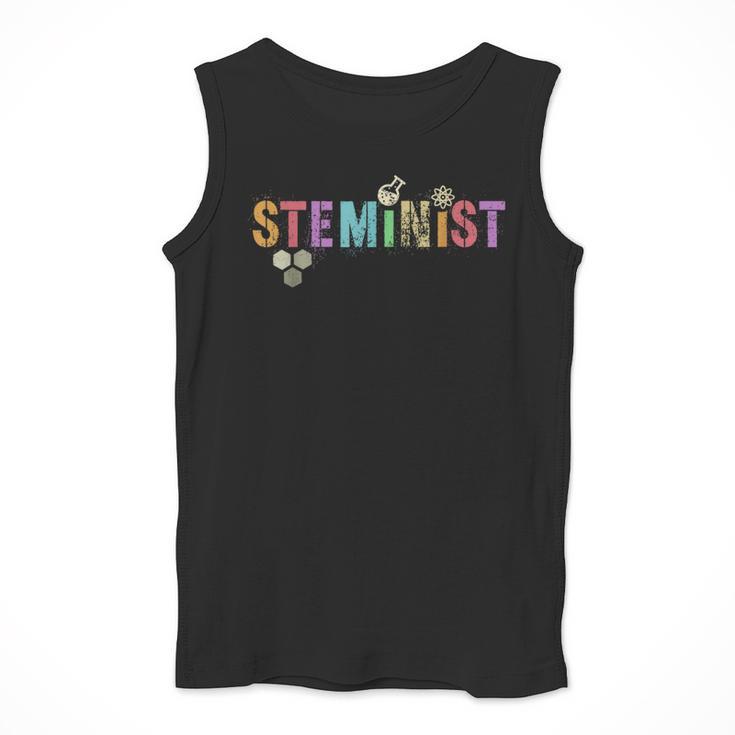 STEMINIST Technology Student STEM Teacher Women Engineering Men Tank Top, funny design