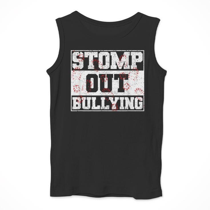 Stomp Out Bullying Back To School Education Teacher Men Tank Top, funny design Stomp Out Bullying Back To School Education Teacher Men Tank Top, funny design