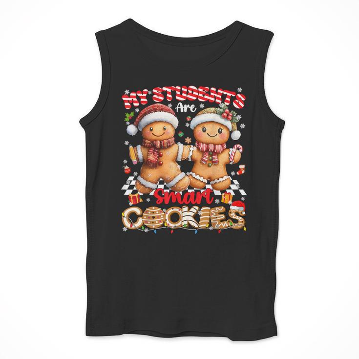 My Student Are Smart Cookies Pjs Christmas Xmas Teacher Men Tank Top, funny design My Student Are Smart Cookies Pjs Christmas Xmas Teacher Men Tank Top, funny design
