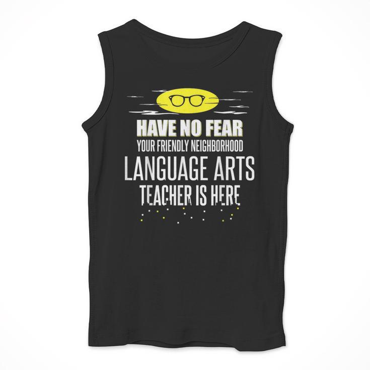 Super Language Arts Teacher Have No Fear T-Shirt Men Tank Top, Super Teacher Gifts, funny design