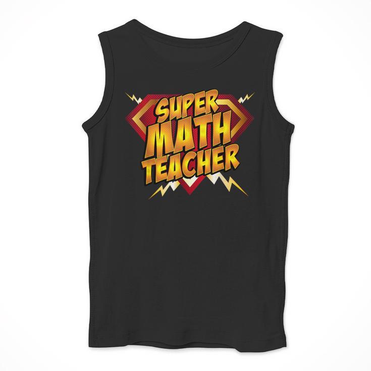 Super Math Teacher Educational Superhero Men Tank Top, Super Teacher Gifts, funny design Super Math Teacher Educational Superhero Men Tank Top, Super Teacher Gifts, funny design