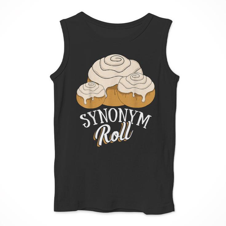 Synonym Roll Teacher And Grammar Geeks Pun For Men Women Kids Men Tank Top, funny design Synonym Roll Teacher And Grammar Geeks Pun For Men Women Kids Men Tank Top, funny design