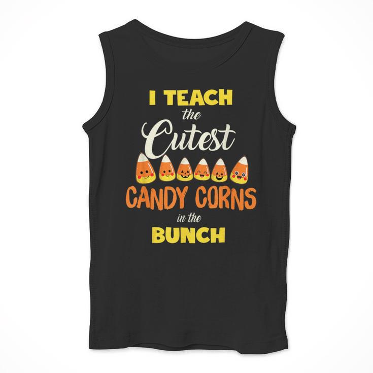 I Teach The Cutest Candy Corn In The Patch Teacher Halloween Men Tank Top, funny design I Teach The Cutest Candy Corn In The Patch Teacher Halloween Men Tank Top, funny design