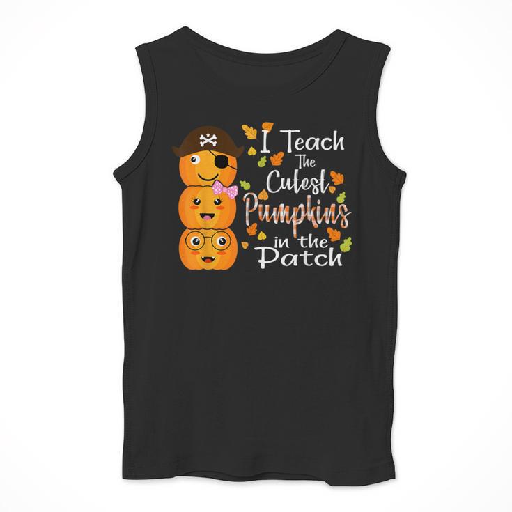 I Teach The Cutest Pumpkins Halloween Shirt For Teachers Men Tank Top, funny design I Teach The Cutest Pumpkins Halloween Shirt For Teachers Men Tank Top, funny design