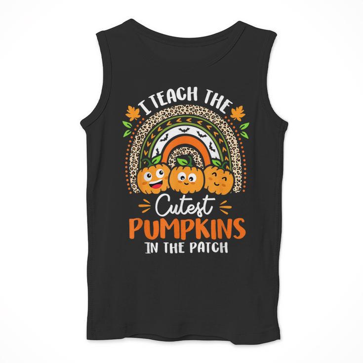 I Teach The Cutest Pumpkins In The Patch Teacher Halloween Men Tank Top, funny design I Teach The Cutest Pumpkins In The Patch Teacher Halloween Men Tank Top, funny design