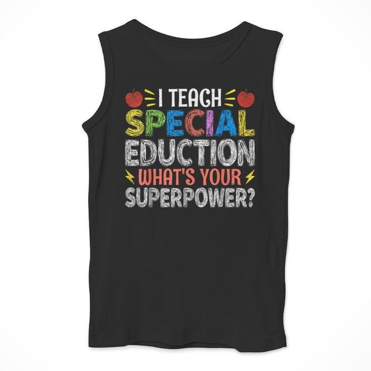I Teach Special Education SPED Special Education Teacher For Men Women Men Tank Top, funny design I Teach Special Education SPED Special Education Teacher For Men Women Men Tank Top, funny design