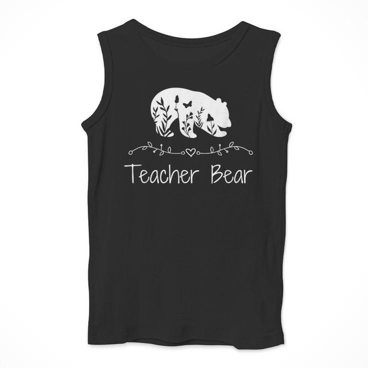 Teacher Bear For Educators Teacher Appreciation Men Tank Top, funny design Teacher Bear For Educators Teacher Appreciation Men Tank Top, funny design