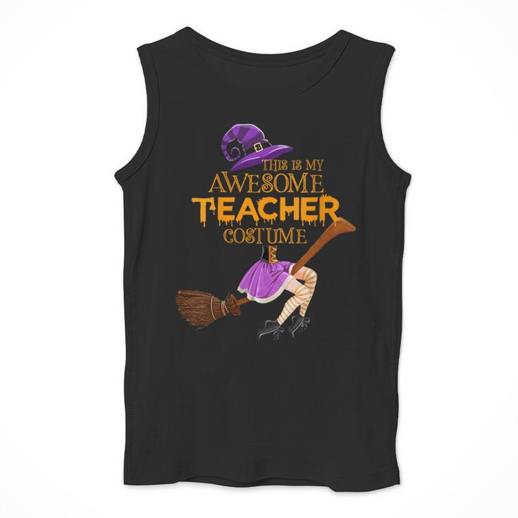 This Is My Teacher Costume Halloween Family Matching Group Men Tank Top, funny design
