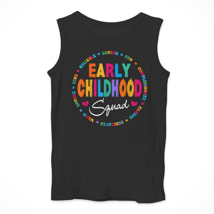 Teacher Early Childhood Squad T-Shirt Men Tank Top, funny design